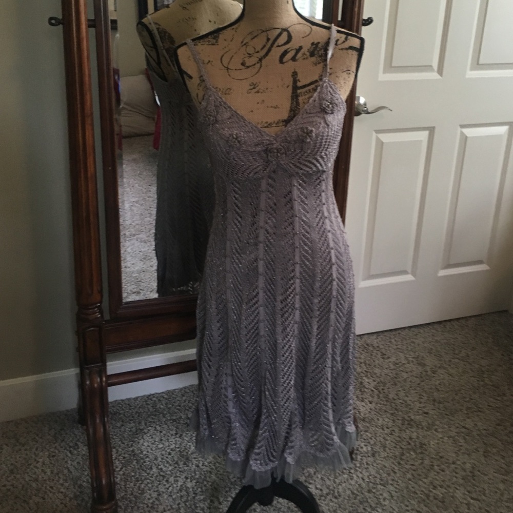 Sue Wong crochete dress